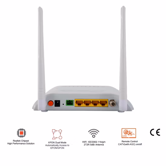 FTTH Fiber Optic Ont Hgu/Sfu Form Mode Epon/Gpon ONU