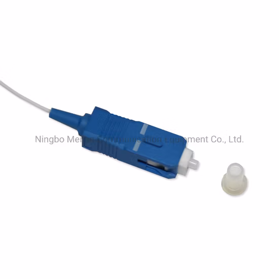 1*4 0.9mm APC Upc Optical PLC Splitter with Sc Connector