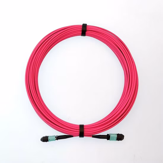 MTP/MPO Multimode Flat Ribbon Cable Optical Fiber Patch Cord