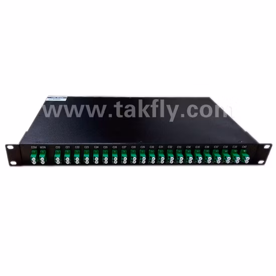 40CH 100g Fixed Rack Mount Type Fiber Optic CWDM DWDM