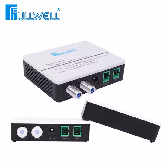 Fiber Optic / Optical Node FTTH Wdm Receiver for Analog &Digital TV