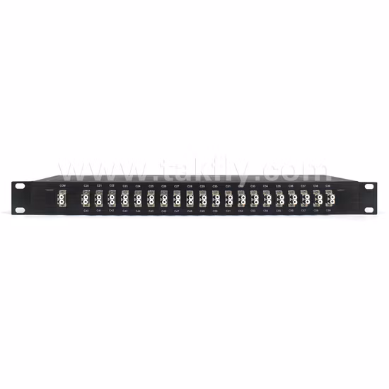40CH 100g Fixed Rack Mount Type Fiber Optic CWDM DWDM