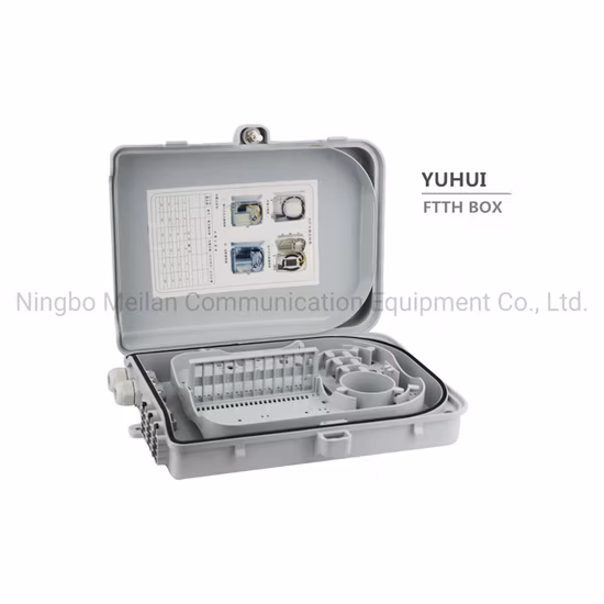 China Factory FTTH 2/4/8/12/16 Cores Compact Fiber Optic Terminal Box