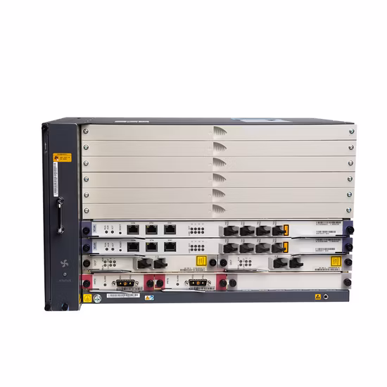 FTTH Fiber Optic Gpon Olt with Pluggable AC Power Supply Gx3600